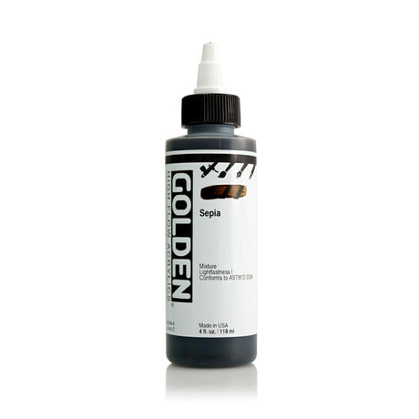 Golden High Flow Acrylic 118ml Professional Fluid Paint Open Stock - Retail Maharaj