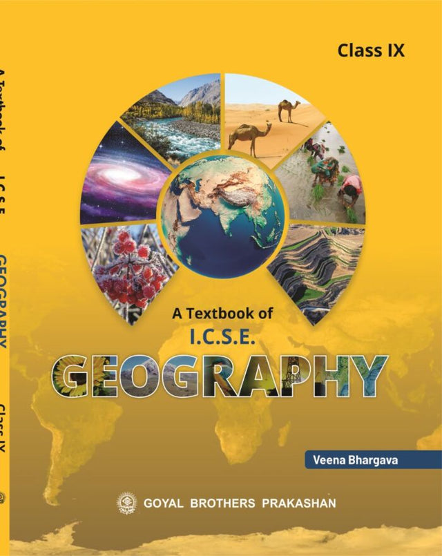 Goyal Brothers A Textbook of ICSE Geography for Class 9 - Retail Maharaj
