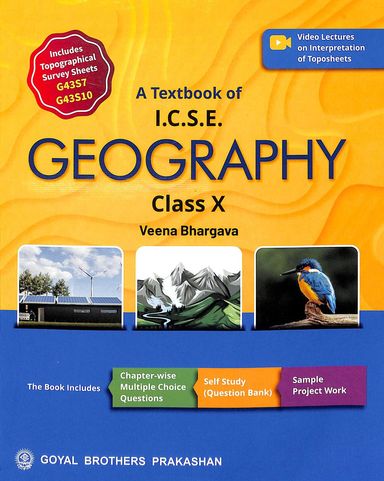 Textbook Of Icse Geography Class 10 For 2023 Examination - Retail Maharaj