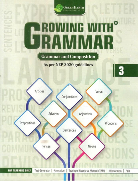 Growing With Grammar for Class 3 - Retail Maharaj