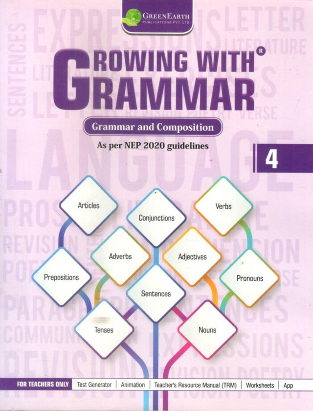 Growing With Grammar for Class 4 - Retail Maharaj