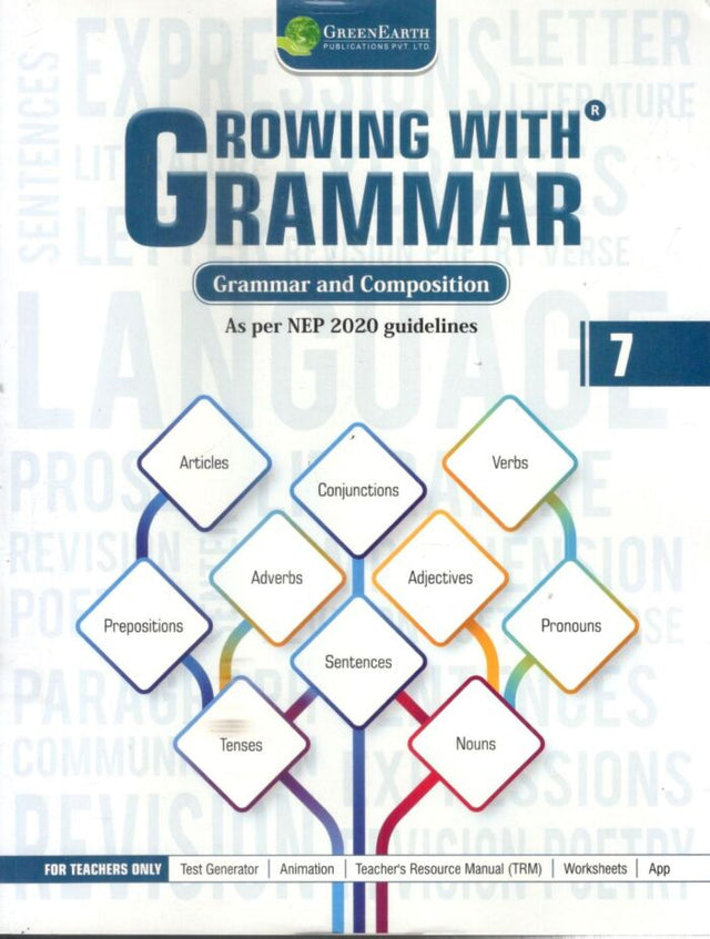 Growing With Grammar for Class 7 - Retail Maharaj