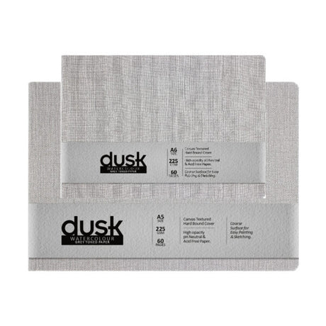 Anupam Dusk Watercolour Hard Bound Grey Tone Papers 225 GSM - Retail Maharaj