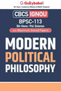 Gullybaba IGNOU BA (Honours) 6th Sem BPSC-113 Modern Political Philosophy in English - Retail Maharaj