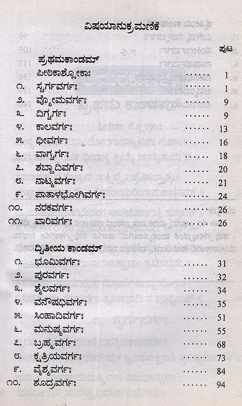 ಅಮರಕೋಶ: ತ್ರಿಕಾಂಡ- Amarakosha: Trikanda in Kannada - Retail Maharaj