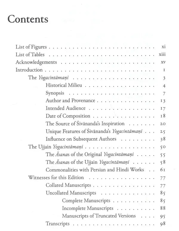 Asanas of the Yogacintamani – The Largest Premodern Compilation on Postural Practice - Retail Maharaj