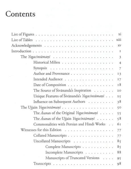 Asanas of the Yogacintamani – The Largest Premodern Compilation on Postural Practice - Retail Maharaj