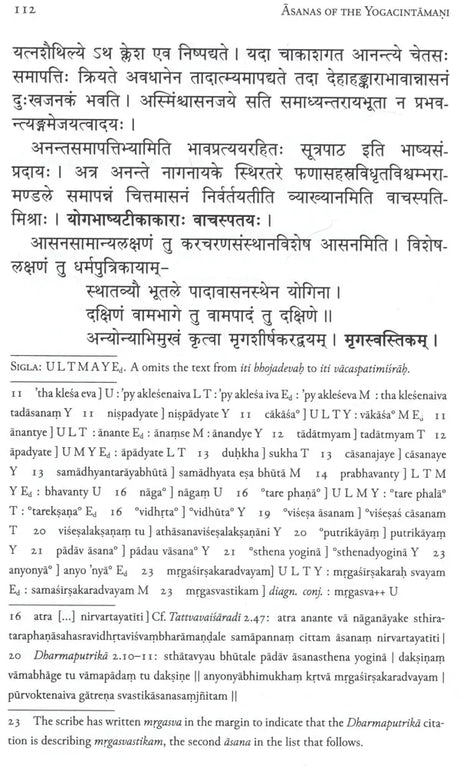 Asanas of the Yogacintamani – The Largest Premodern Compilation on Postural Practice - Retail Maharaj