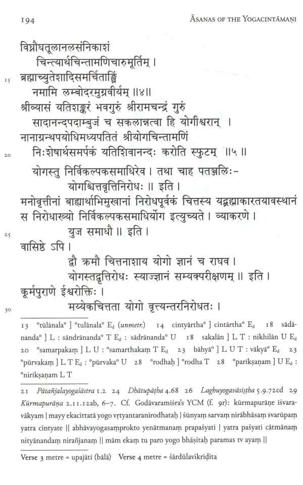 Asanas of the Yogacintamani – The Largest Premodern Compilation on Postural Practice - Retail Maharaj