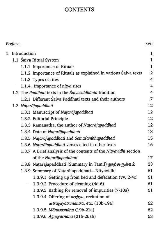 Natarajapaddhati of Ramanathasiva – A First Critical Edition of the Earliest Saivapaddha Composed in the Tamil Country (Vol. 1, Nityavidhi) - Retail Maharaj