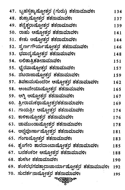 ಅಷ್ಟೋತ್ತರ ರತ್ನಮಾಲಾ- Ashtotara Ratnamala (Kannada) - Retail Maharaj