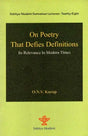 On Poetry That Defies Definitions: Its Relevance in Modern Times- Sahitya Akademi Samvatsar Lectures: Twenty-Eight - Retail Maharaj