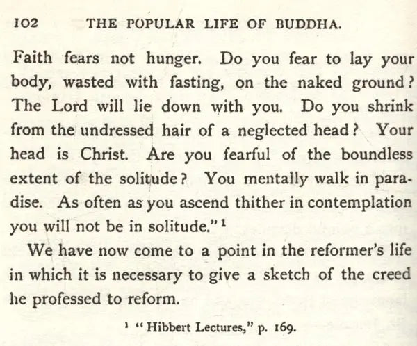 The Popular Life of Buddha - Containing an Answer to The Hibbert Lectures of 1881
