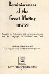 Reminiscences of The Great Mutiny- 1857-59