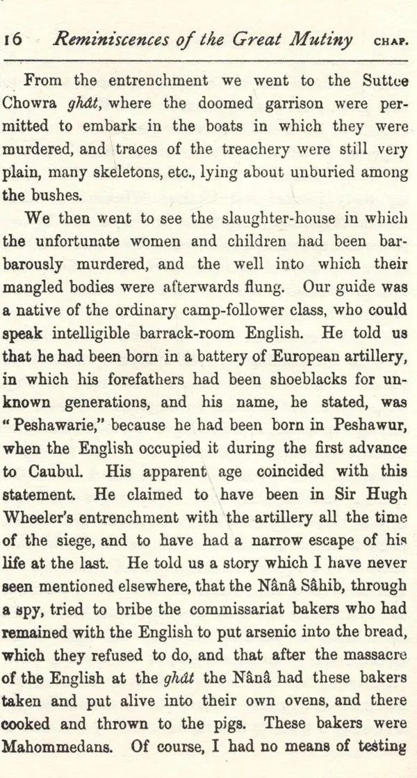 Reminiscences of The Great Mutiny- 1857-59