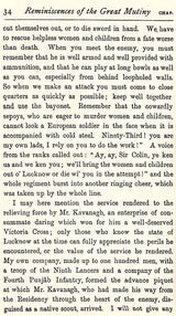 Reminiscences of The Great Mutiny- 1857-59