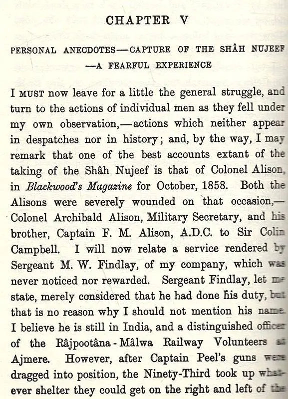 Reminiscences of The Great Mutiny- 1857-59