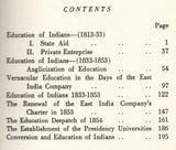 History of Education in India Under the Rule of the East India Company