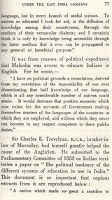 History of Education in India Under the Rule of the East India Company