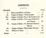 Indian Caste System: A Study
