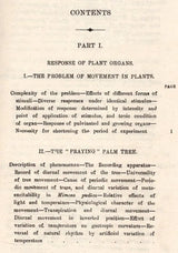 Life Movements in Plants
