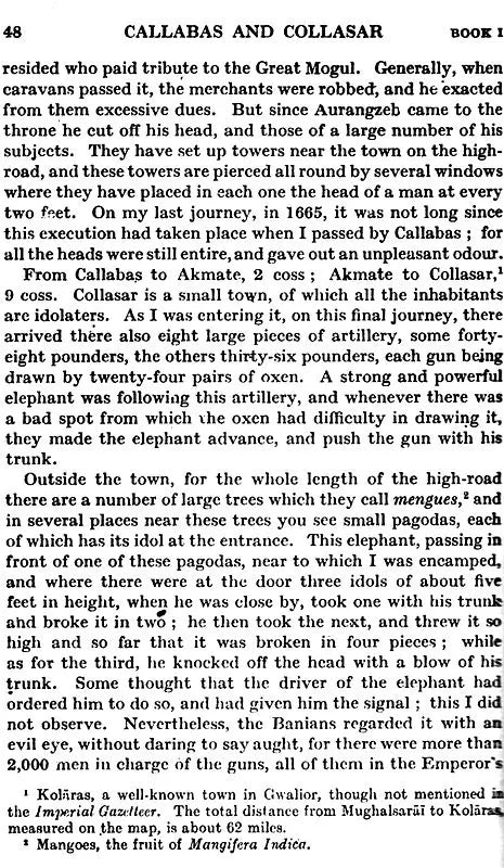 Travels in India by Jean-Baptiste Tavernier, Baron of Aubonne (2 Volumes Bound in One)
