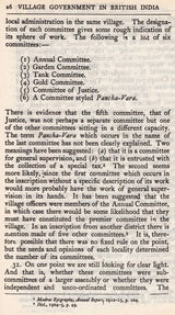 Village Government in British India