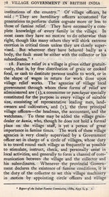 Village Government in British India