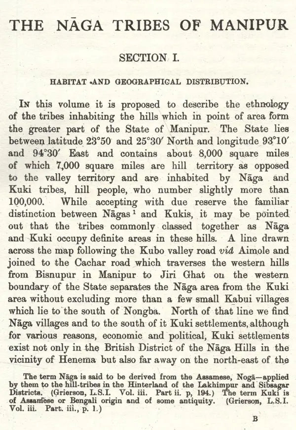 The Naga Tribes of Manipur
