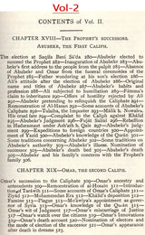 The Early History of Islam (2 Volumes in One Bound)