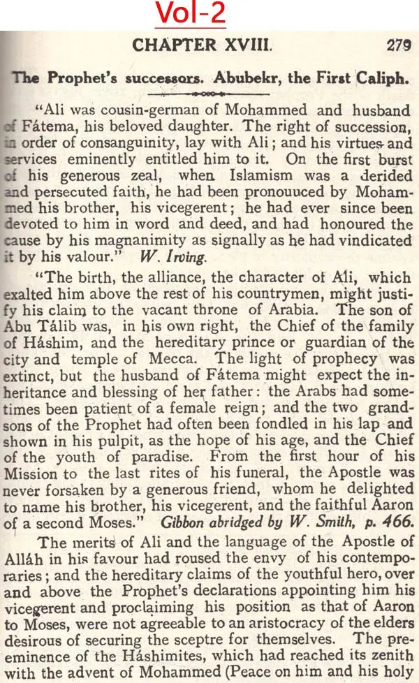 The Early History of Islam (2 Volumes in One Bound)