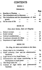 Kautilya or An Exposition of His Social Ideal and Political Theory