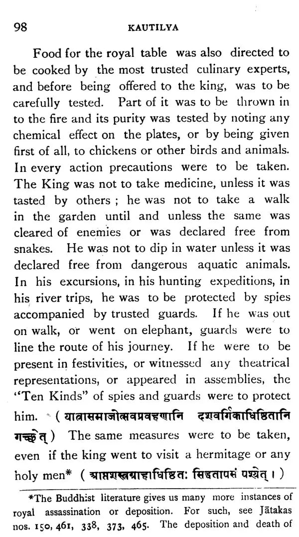 Kautilya or An Exposition of His Social Ideal and Political Theory