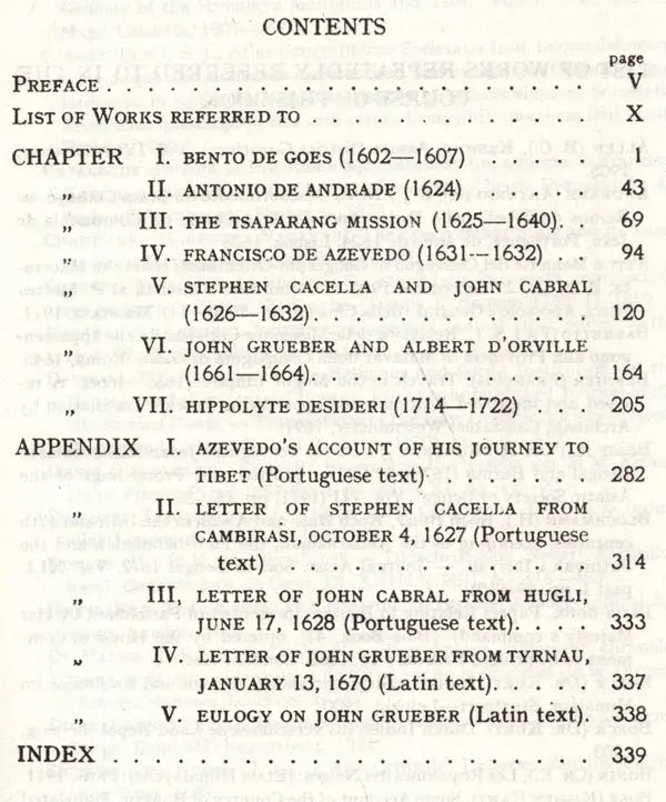 Early Jesuit Travellers in Central Asia (1603-1721)