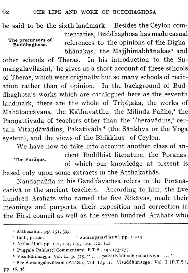 The Life and Work of Buddhaghosha