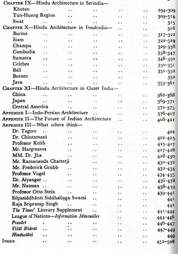 Manasara Series of Indian and Hindu Architecture (Set of 7 Volumes)