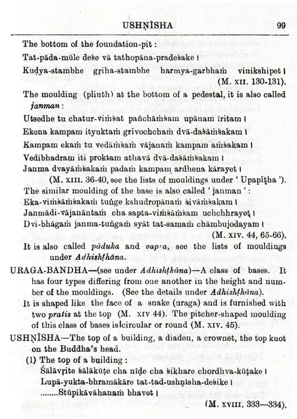Manasara Series of Indian and Hindu Architecture (Set of 7 Volumes)