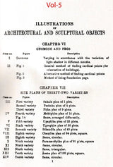 Manasara Series of Indian and Hindu Architecture (Set of 7 Volumes)