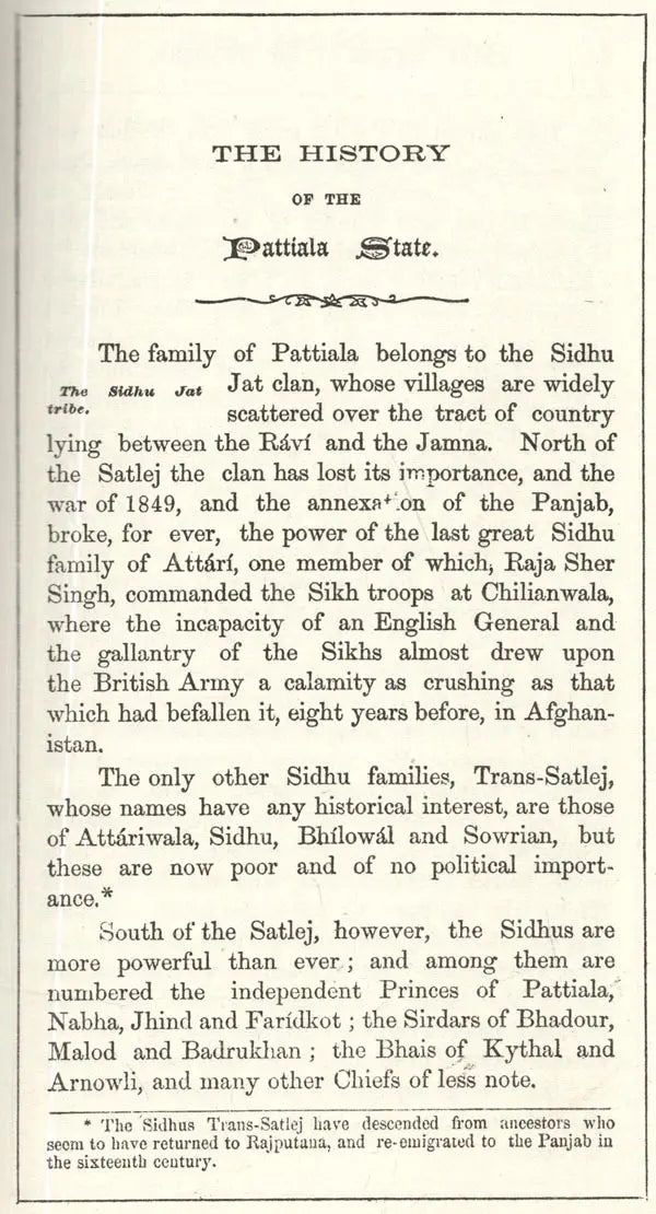 The Rajas of The Punjab