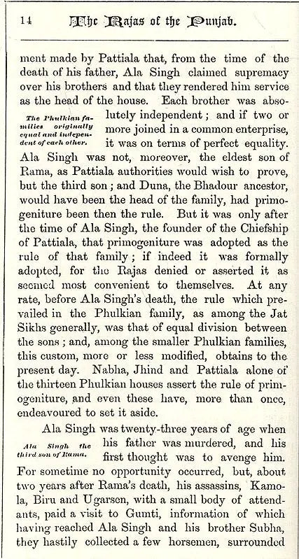 The Rajas of The Punjab