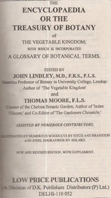 The Encyclopaedia or the Treasury of Botany of The Vegetable Kingdom with Glossary of Botanical Terms