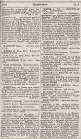 The Encyclopaedia or the Treasury of Botany of The Vegetable Kingdom with Glossary of Botanical Terms