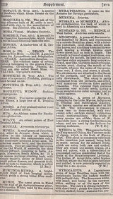 The Encyclopaedia or the Treasury of Botany of The Vegetable Kingdom with Glossary of Botanical Terms