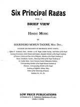 Six Principal Ragas With A Brief View of Hindu Music