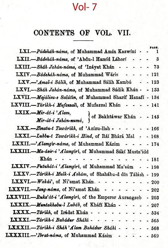 The History of India: As Told By Its Own Historians – The Muhammadan Period (Set of 8 Volumes)