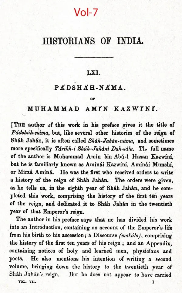 The History of India: As Told By Its Own Historians – The Muhammadan Period (Set of 8 Volumes)