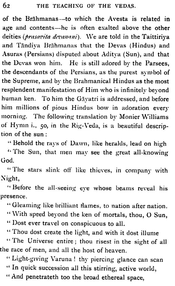 The Teaching of The Vedas – What Light Does It Throw on the Origin and Development of Religion