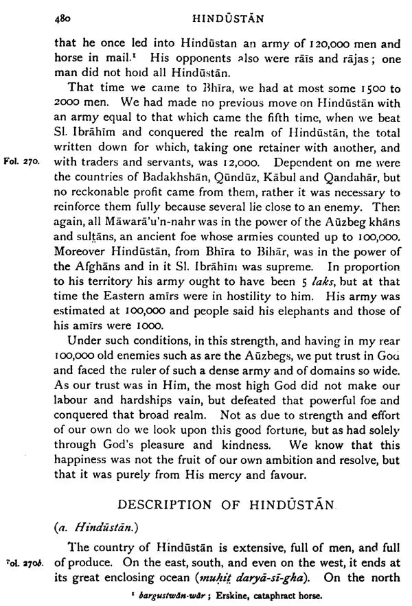 Babur-Nama: Memoirs of Babur (in 2 Volumes Bound in 1)