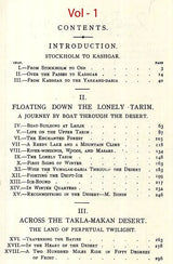 Central Asia and Tibet: Towards the Holy City of Lhasa (Set of 2 Volumes)