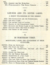 Central Asia and Tibet: Towards the Holy City of Lhasa (Set of 2 Volumes)